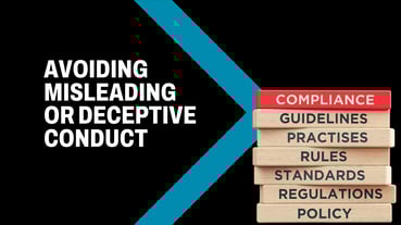 Avoiding Misleading or Deceptive Conduct
